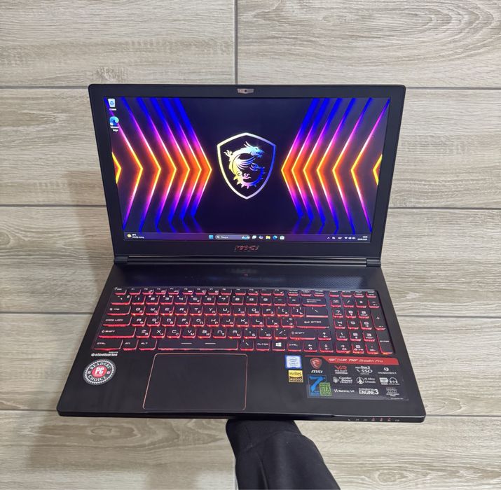 Ігровий ноутбук MSI Stealth i7 8750, Gtx 1060 6Gb, 16Gb Ddr4