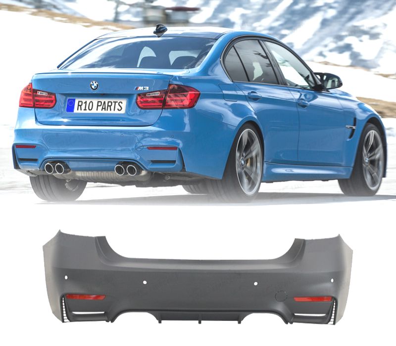 PARA-CHOQUES TRASEIRO BMW F30 LOOK M3 PDC