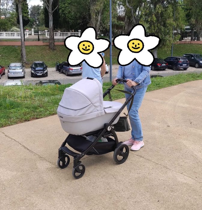 Carrinho de bebê Peg Perego (Trio)