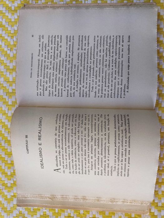 TEORIA DO CONHECIMENTO
Diamantino Martins S J
Prof Fac Teologia  Braga