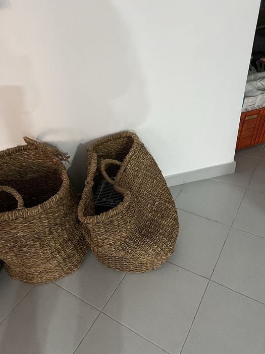 CESTO GRANDE SEAGRASS COM ASAS