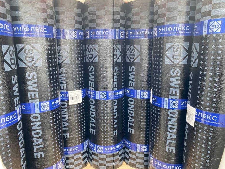 Еврорубероид Полибуд, Бикроэласт, Биполь, Унифлекс, Техноэласт