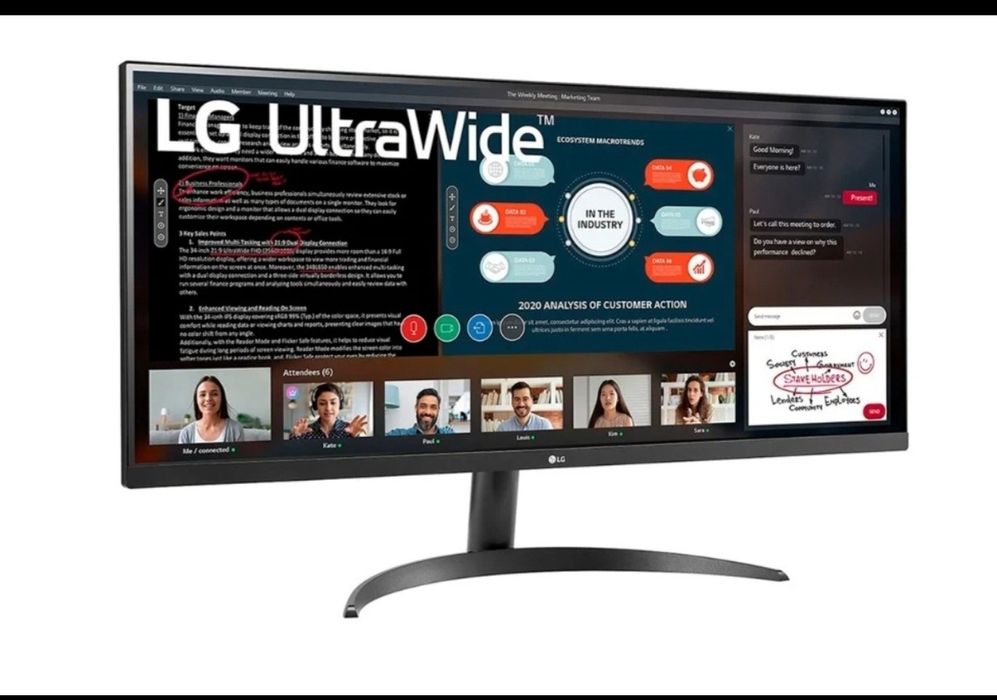 34" 21:9 UltraWide™ Full HD IPS LED Monitor