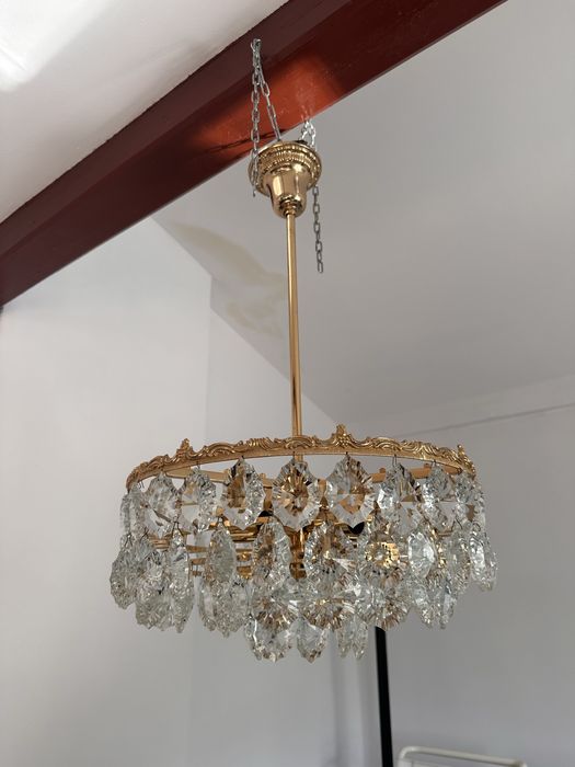 Palwa żyrandol mid century. Lata 60-te