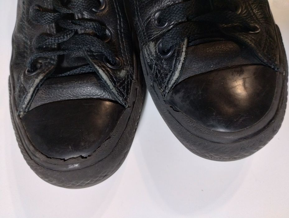 Skórzane tenisówki Converse All Star rozmiar 37