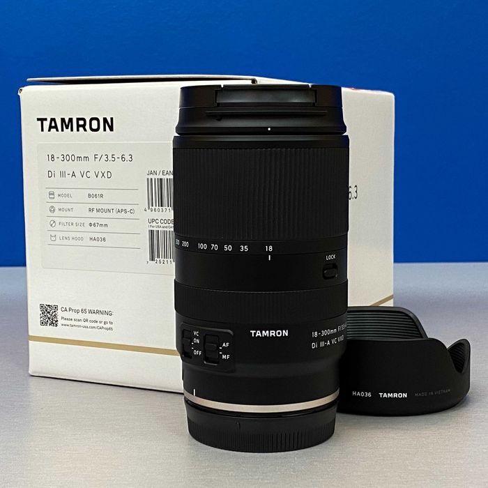 Tamron 18-300mm f/3.5-6.3 Di III-A VC VXD (Canon RF-S) - NOVA