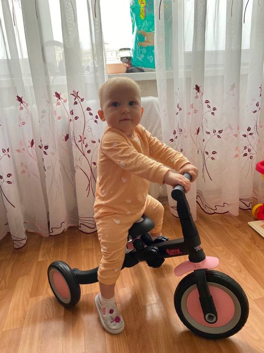 Велосипед-біговел 2 в 1 Caretero (Toyz) Fox Pink