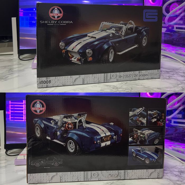 ‼️В КОРОБЦІ 10357 Icons Shelby Cobra 427 Конструктор набір 1в1 як Лего