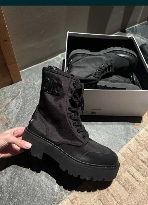 Buty trapery Celine ! Premium! Skóra! Cały komplet 36-41! Od ręki