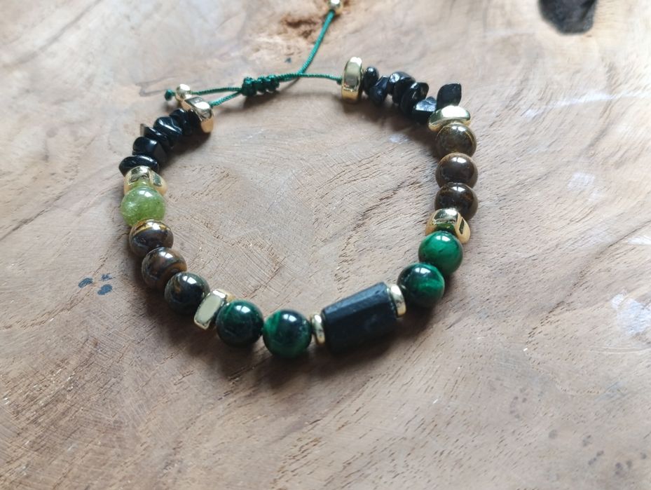 Bransoletka Ziemia,Prawda  ,marki Turmali