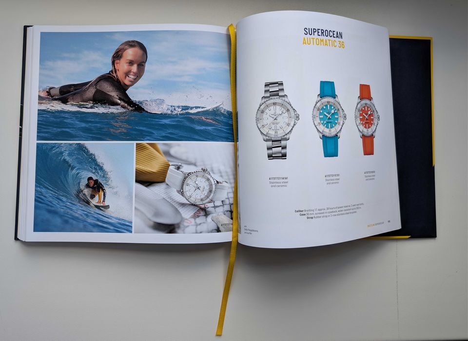 "Breitling 1884: 140 Years Of Firsts Chronolog 2024 | 2025" – каталог англійською мовою