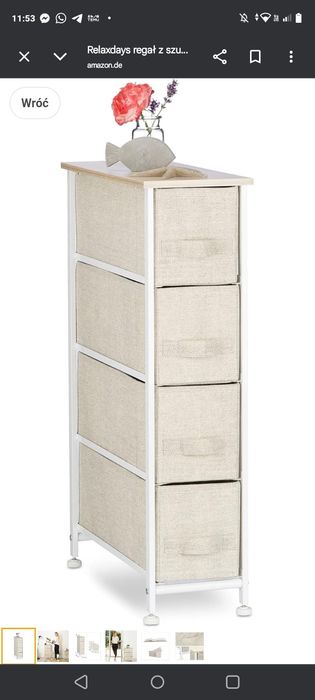 Regał relaxdays. Nowy