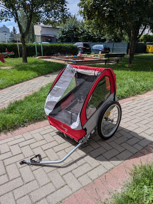 Przyczepka rowerowa 2 osobowa