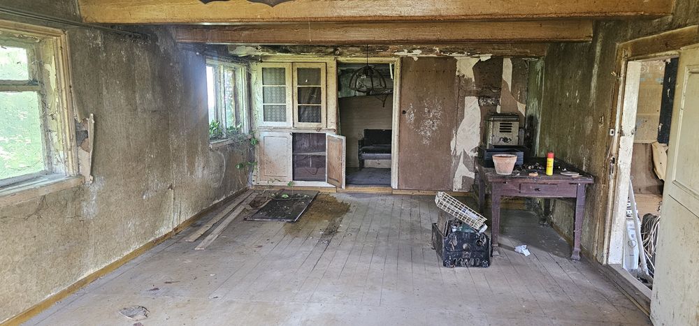 Dom drewniany do remontu