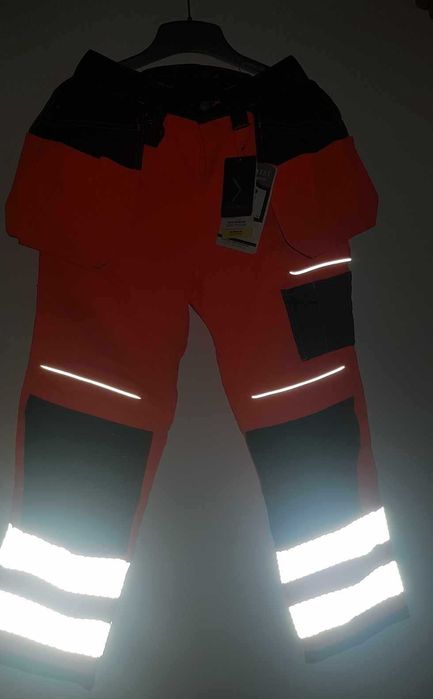 Spodnie robocze, ostrzegawcze do pasa portwest T501 r. 28