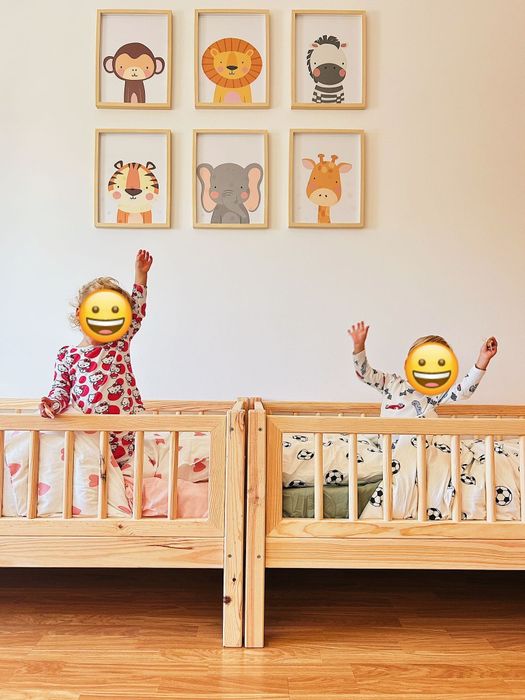 Cama Montessoriana de Pinho Maciço – Sob medida