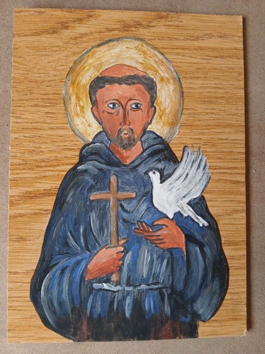 Obraz ( Święty Franciszek ) na wzór ikony
