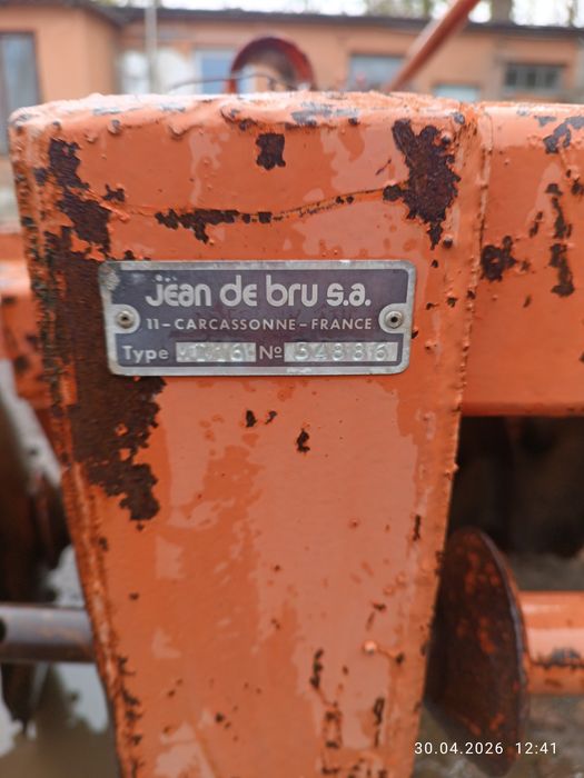 Brona talerzowa Jean de brue.
