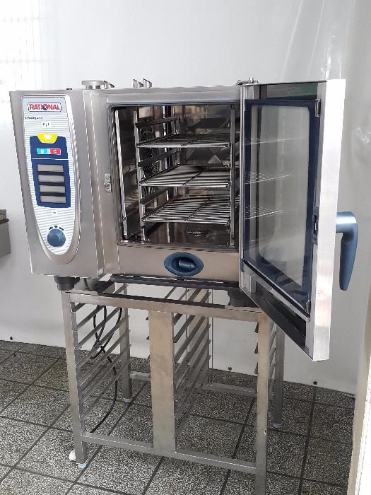 Piec konwekcyjno parowy Rational SCC 61 GAZ Gwarancja 6M