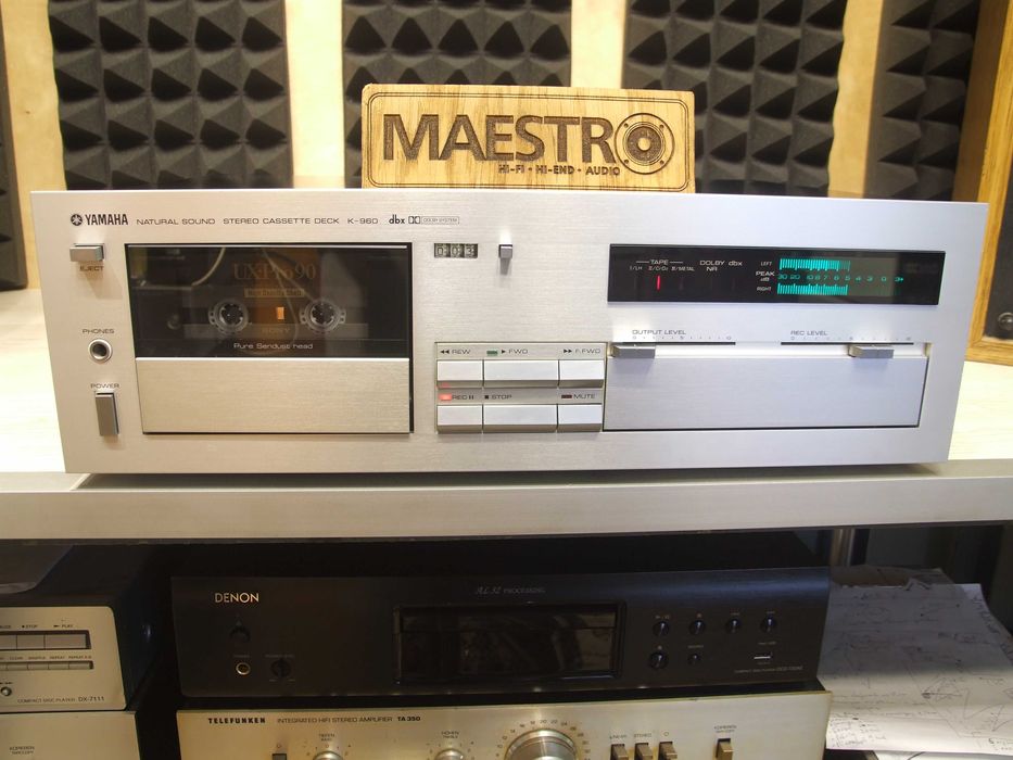 Касетна дека Yamaha. JAPAN. dbx. 8 кг. Супер стан. Без передплати