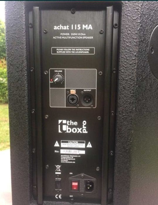 Kolumna aktywna The Box Pro Achat 115 MA 15" + pokrowiec i stojak