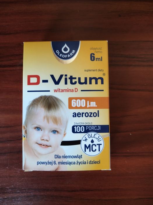 Sprzedam witaminę D dla dzieci i niemowląt 600 j.m
