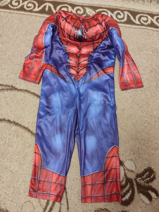 Костюм человек паук 5-6года 110-116 см.