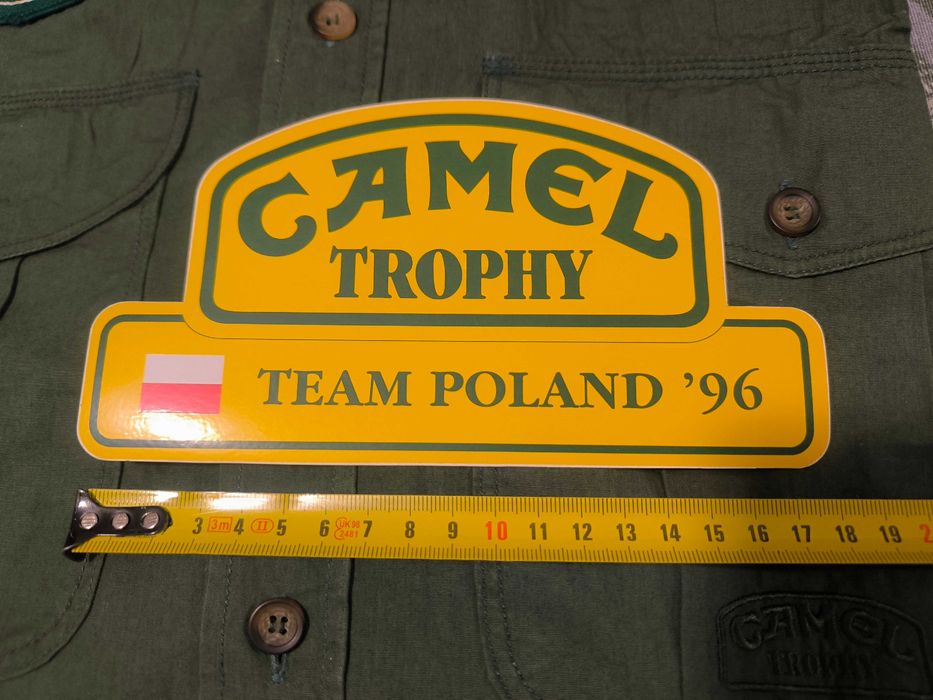 Naklejka nalepka Camel Trophy 1996