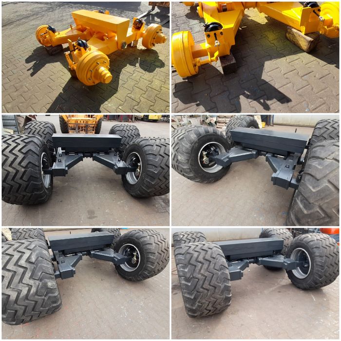 Tandem zawieszenie wahaczowe Wózek kaweco veenhuis annaburger I inne