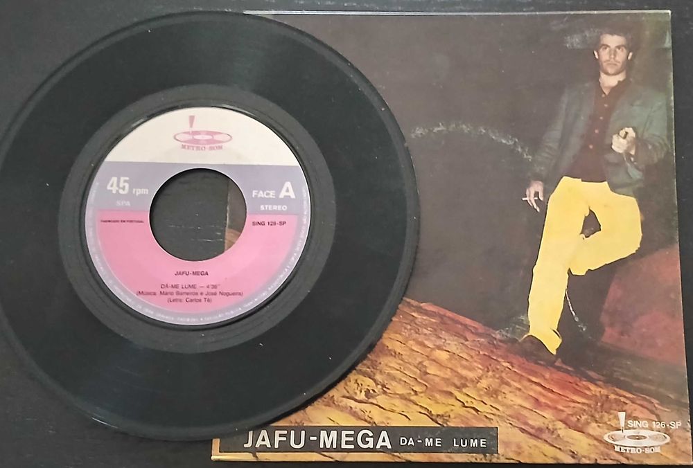 Jafu-Mega - Dá-me Lume / Ribeira (Vinil 7")