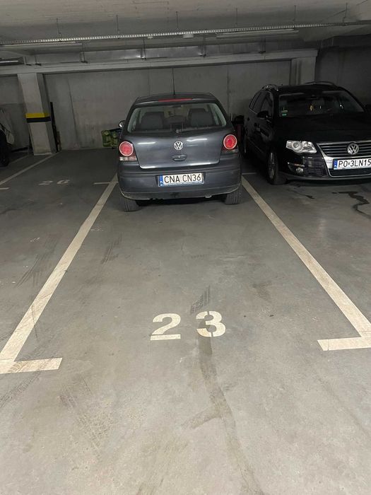 Miejsce parkingowe w garażu podziemnym