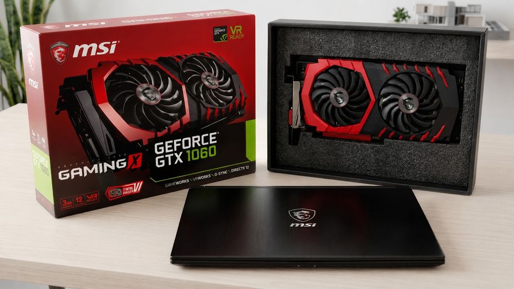 Відеокарта MSI Geforce GTX 1060 3Gb Gaming X