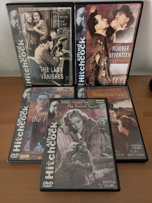 Coleção DVDs Hitchcock Suevia Films (11U)