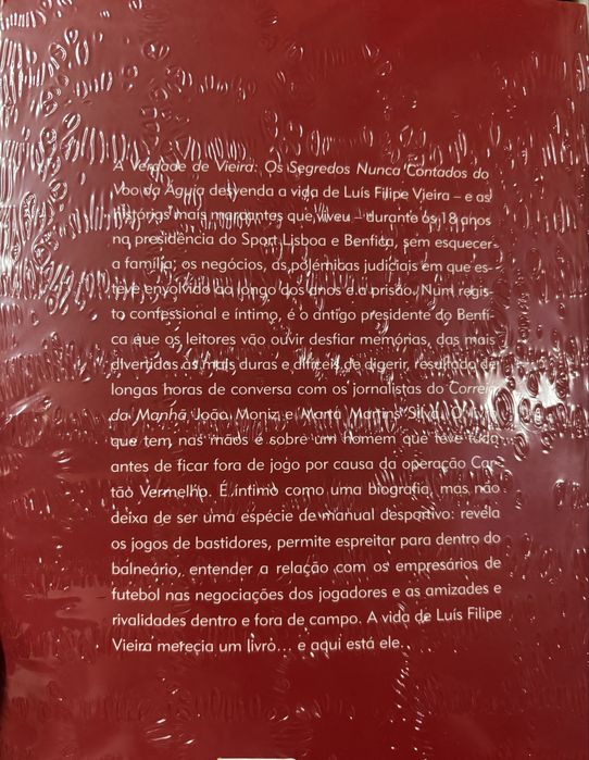 Livro de Luis Filipe Vieira