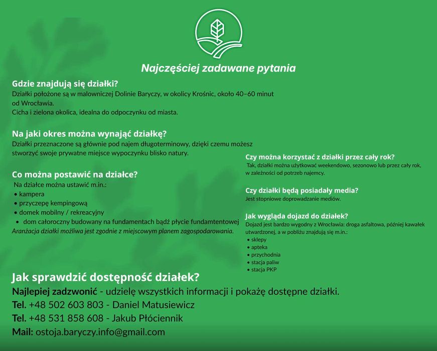 Działki w Dolinie Baryczy | Las, stawy i cisza – tylko 14 min od Milicza! - More