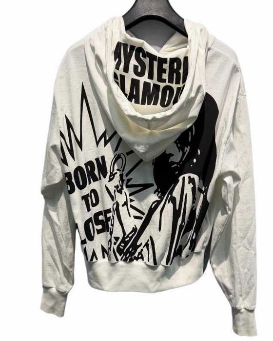 Hysteric Glamour Hoodie 'Born to Lose' raf simons lgb balenciaga rick