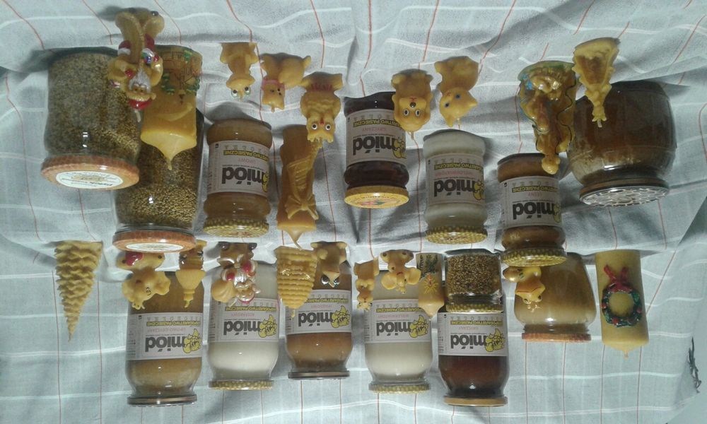 Z własnej pasieki miód i produkty pszczele