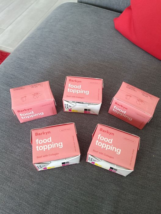Pack 5x Molho com colagénio para cão da Barkyn