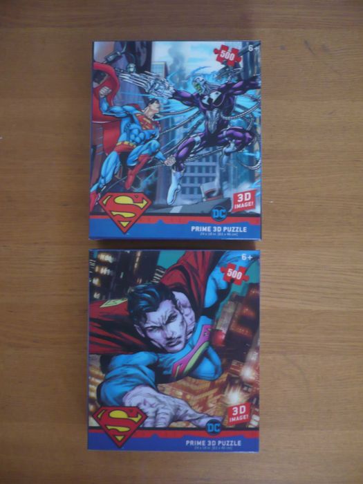 Super Homem puzzle 3D