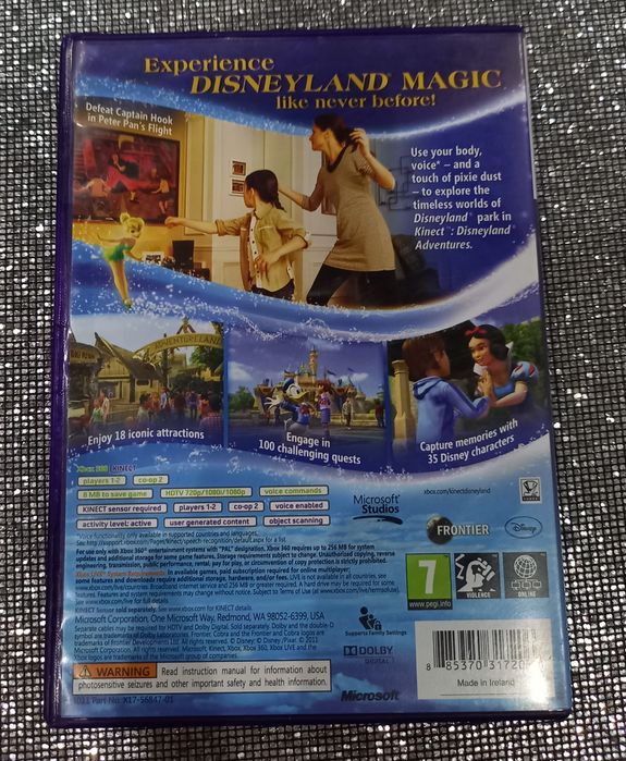 Gra Disneyland Adventures Xbox 360 Kinect