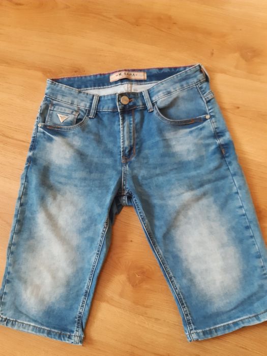 Spodenki dżinsowe krótkie roz 30 stan idealny