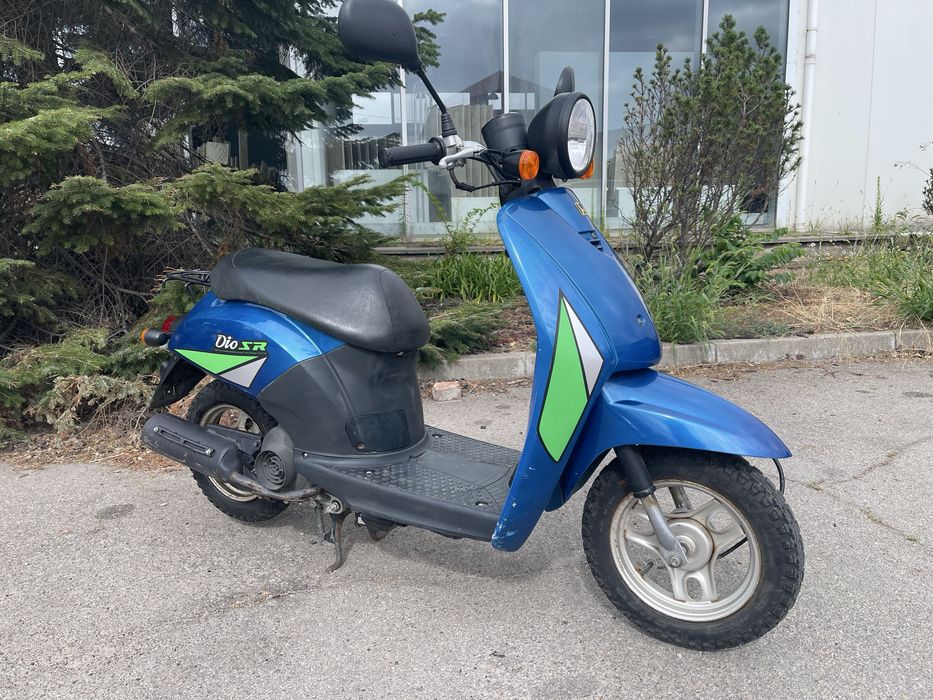 Honda Today 4 тактный скутер 50куб dio tact lead jog sepia zx