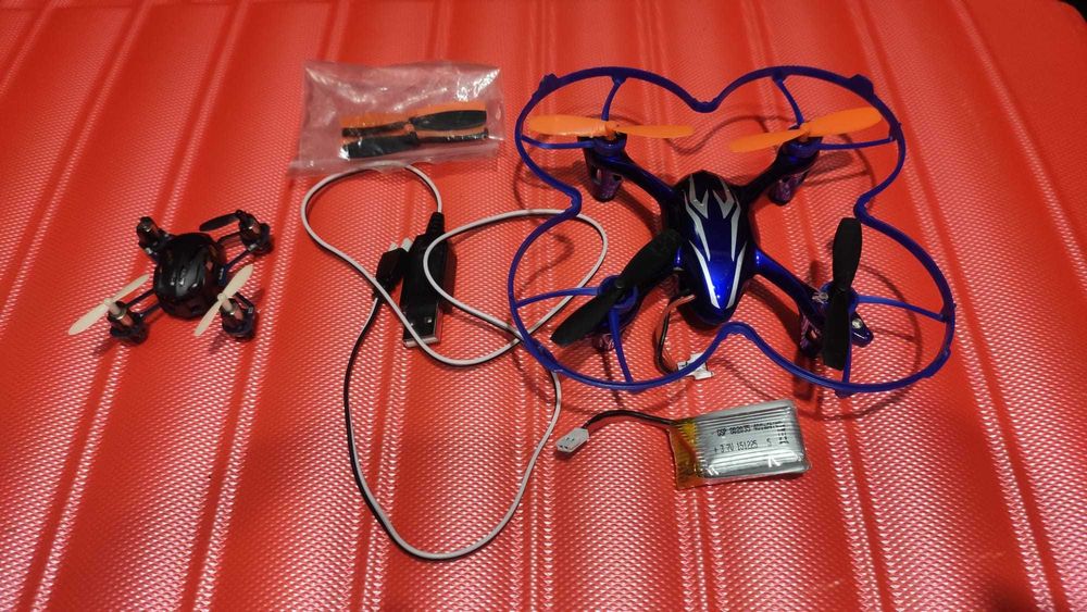Dron Hubsan, części, majsterkowanie