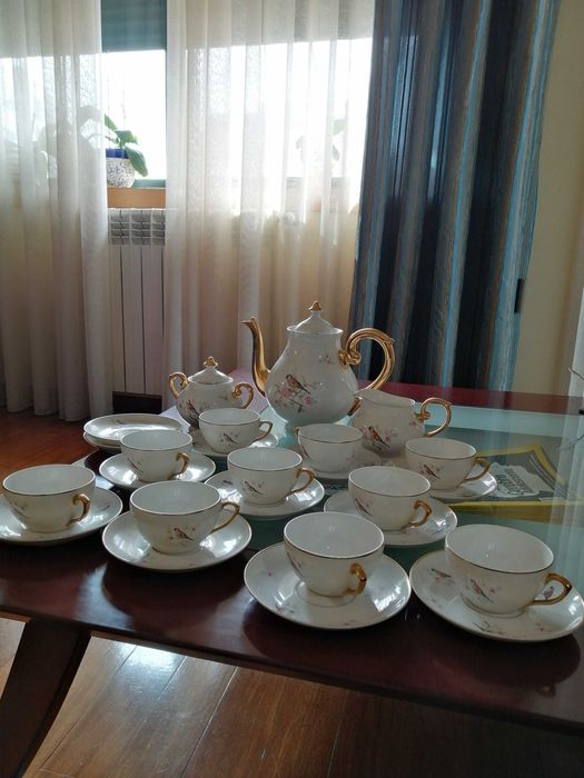 Serviço de Chá Vista Alegre impecável