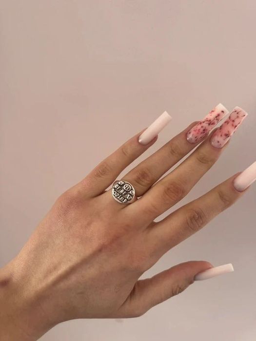 Vintage Maison Margiela Sygnet Pierścionek Numbers Logo Ring