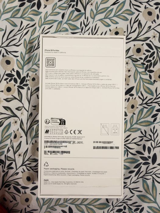 Iphone 18 pro max 512gb