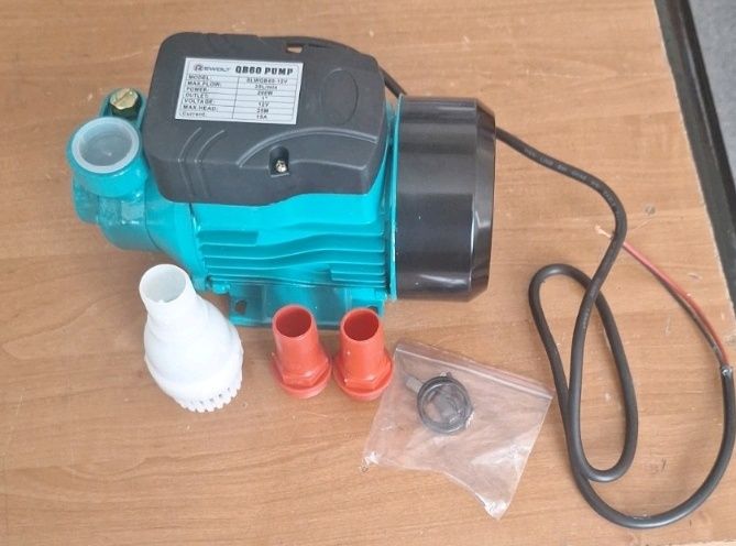 Насос для перекачки води, помпа 12в для перекачування воды, 12v. 200вт