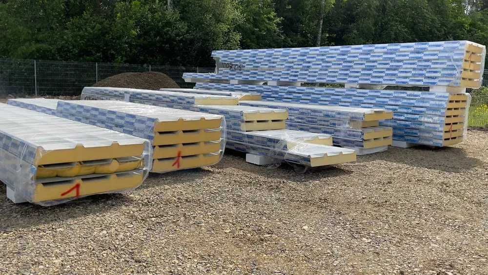 Płyty warstwowe Dachowe ścienne z wypełnieniem PIR bądź Wełną PROMOCJA