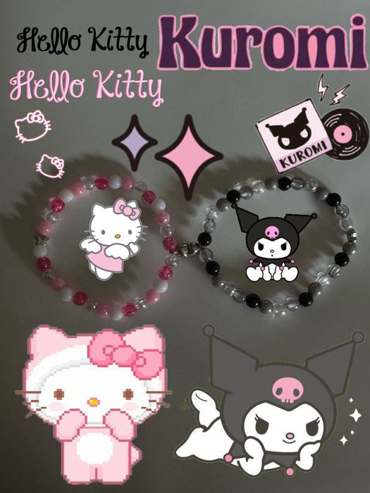 Bransoletki hello kitty