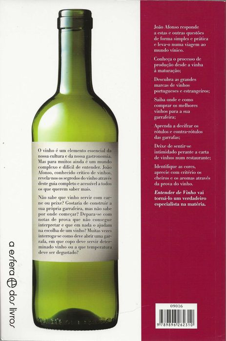 Entender De Vinho